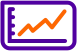 Trading High Performance Outline Icon White Bg RGB