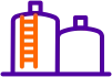 Fuel Depot Outline Icon White Bg RGB